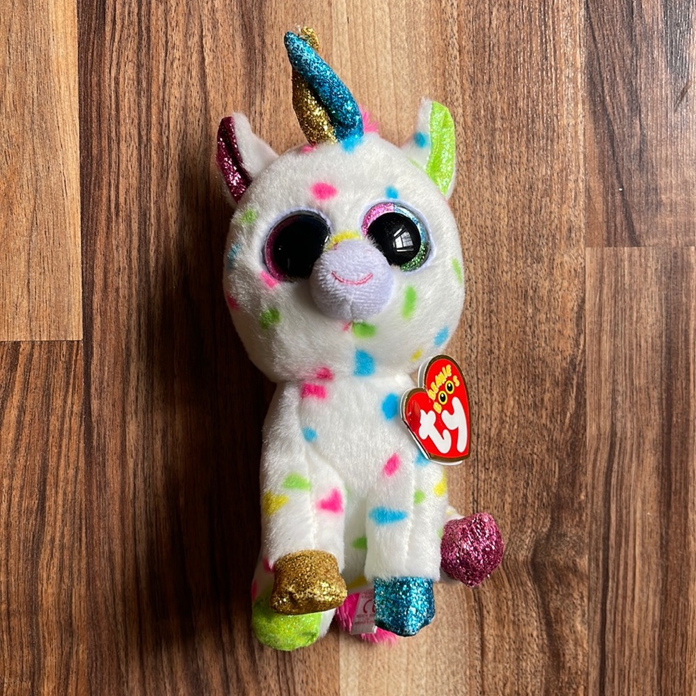 TY Beanie Boos Collection Harmonie Unicorn
